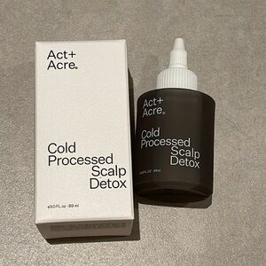 Act+Acre Cold processed scalp detox hair scalp treatment 89ml brand new haircare